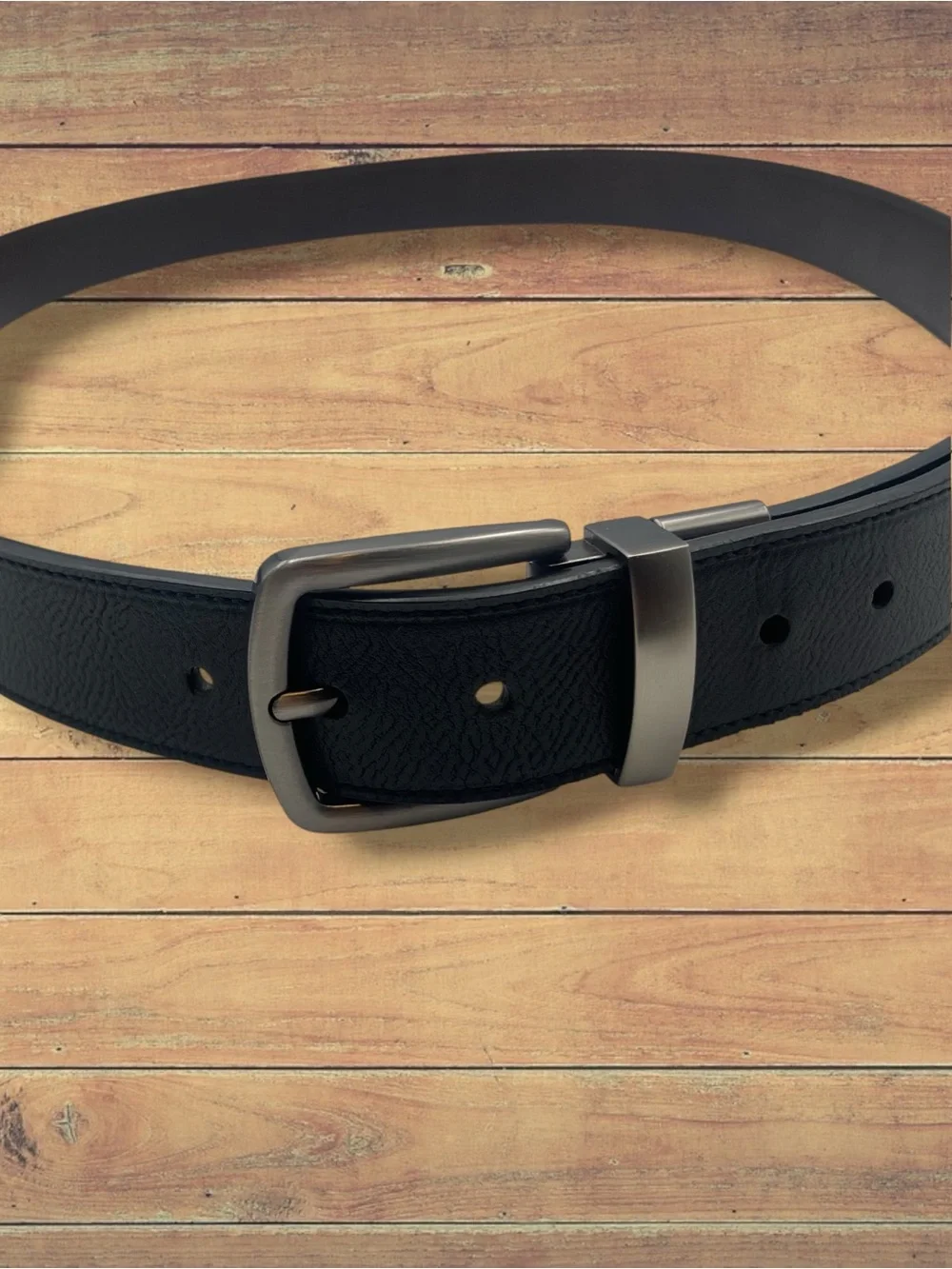 Columbia Men’s Big & Tall Reversible Belt Black/Brown Size 50-52 (3X)